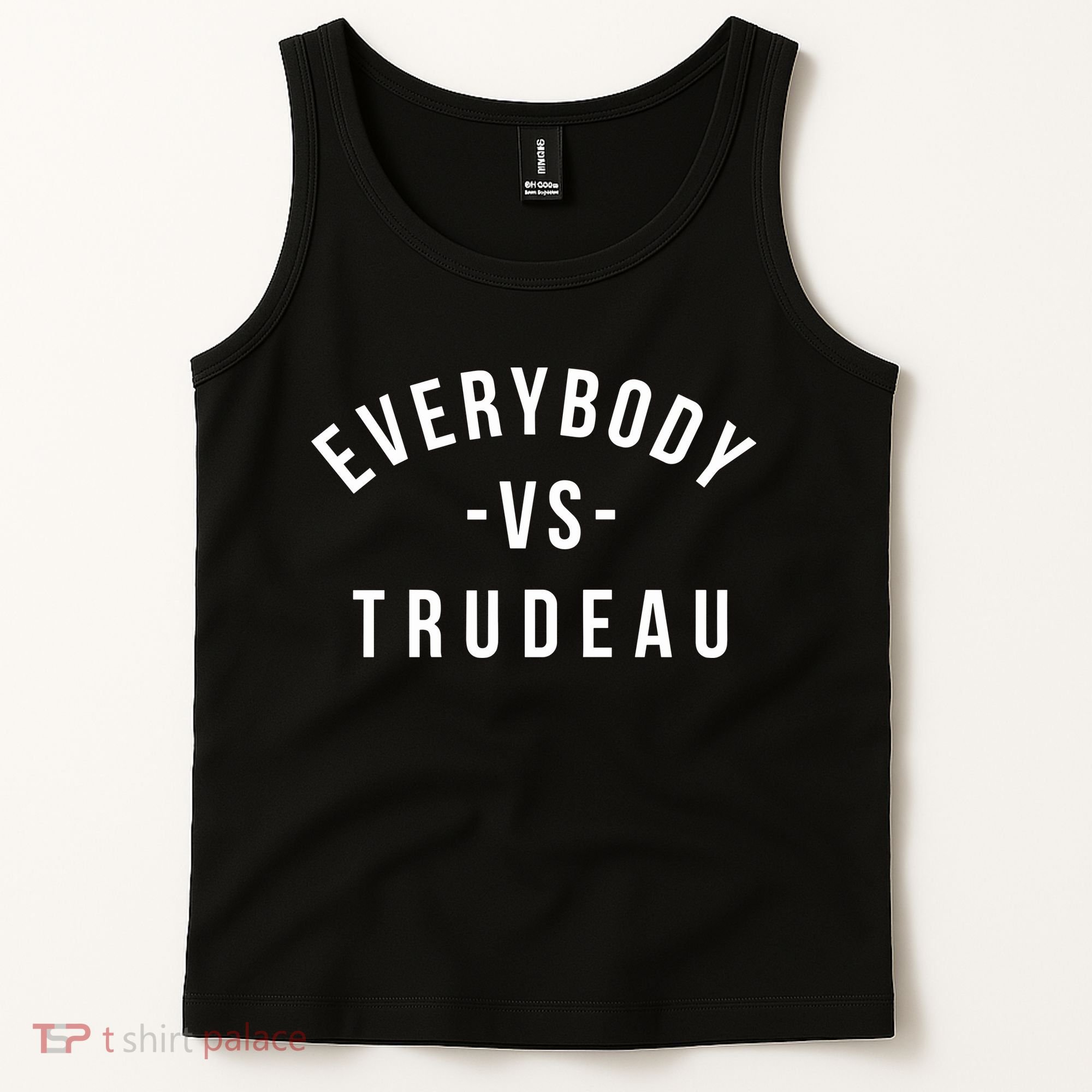 Jonathan Harvey Everybody Vs Trudeau Tank Top