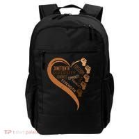 Juneteenth Heart Fists Black History Melanin Backpack thumb 0