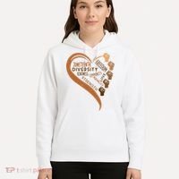 Juneteenth Heart Fists Black History Melanin Hoodie thumb 5
