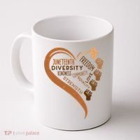 Juneteenth Heart Fists Black History Melanin Coffee Mug thumb 0