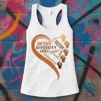 Juneteenth Heart Fists Black History Melanin Women's Tank Top thumb 3