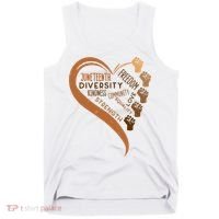 Juneteenth Heart Fists Black History Melanin Tank Top thumb 0