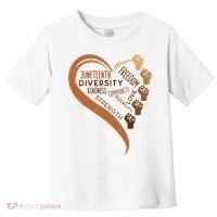 Juneteenth Heart Fists Black History Melanin Toddler T-Shirt thumb 0