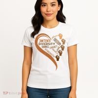 Juneteenth Heart Fists Black History Melanin Women's T-Shirt thumb 4