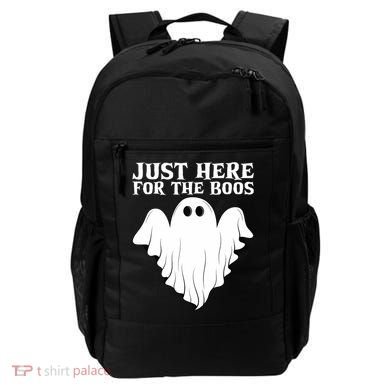 Just Here For The Boos Funny Ghost Backpack