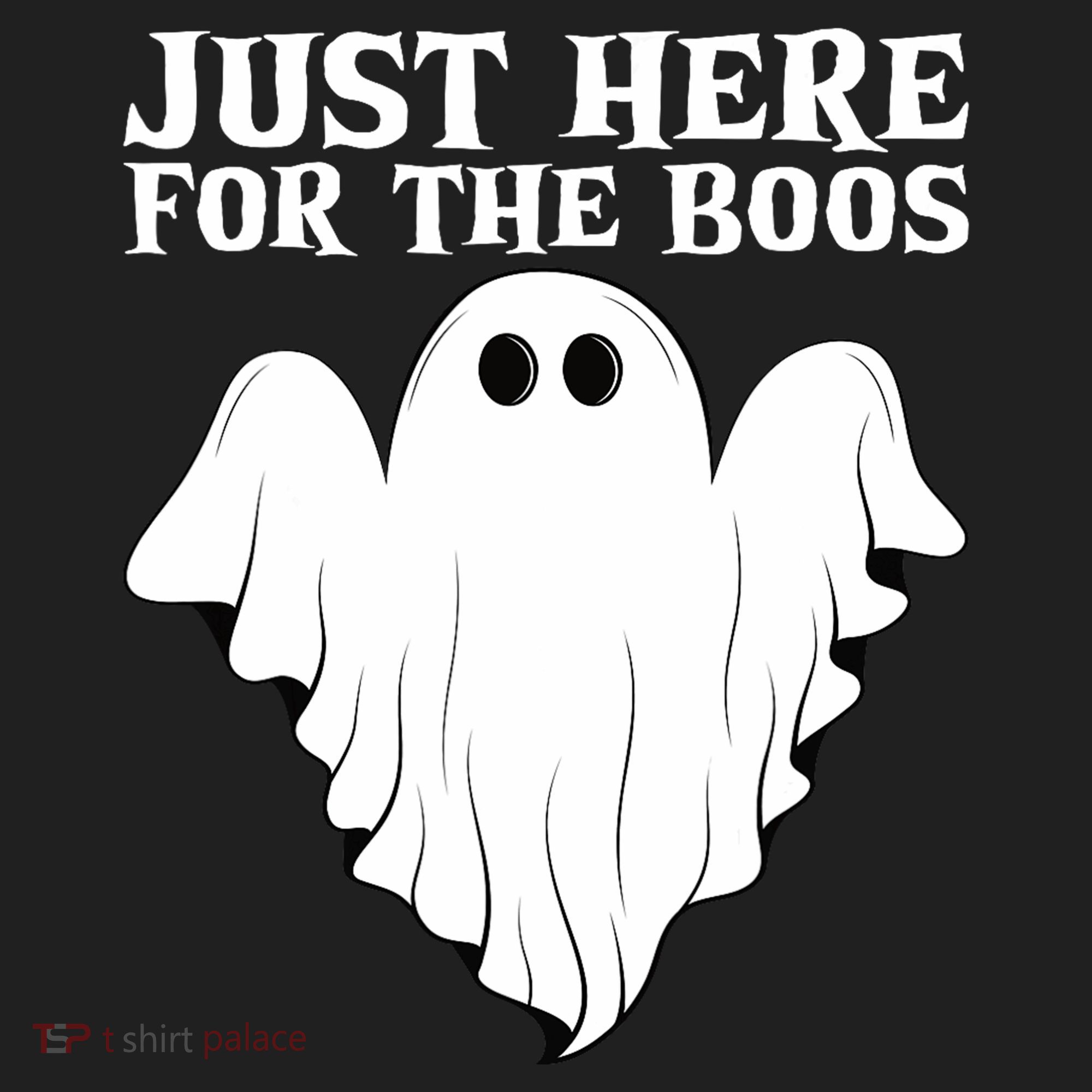 Just Here For The Boos Funny Ghost Beanie