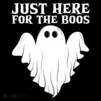 Just Here For The Boos Funny Ghost Women's Hoodie thumb 2