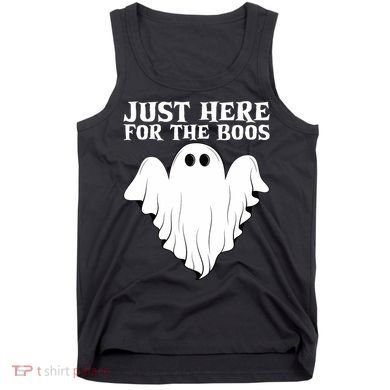 Just Here For The Boos Funny Ghost Tank Top