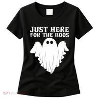Just Here For The Boos Funny Ghost Women's T-Shirt thumb 0