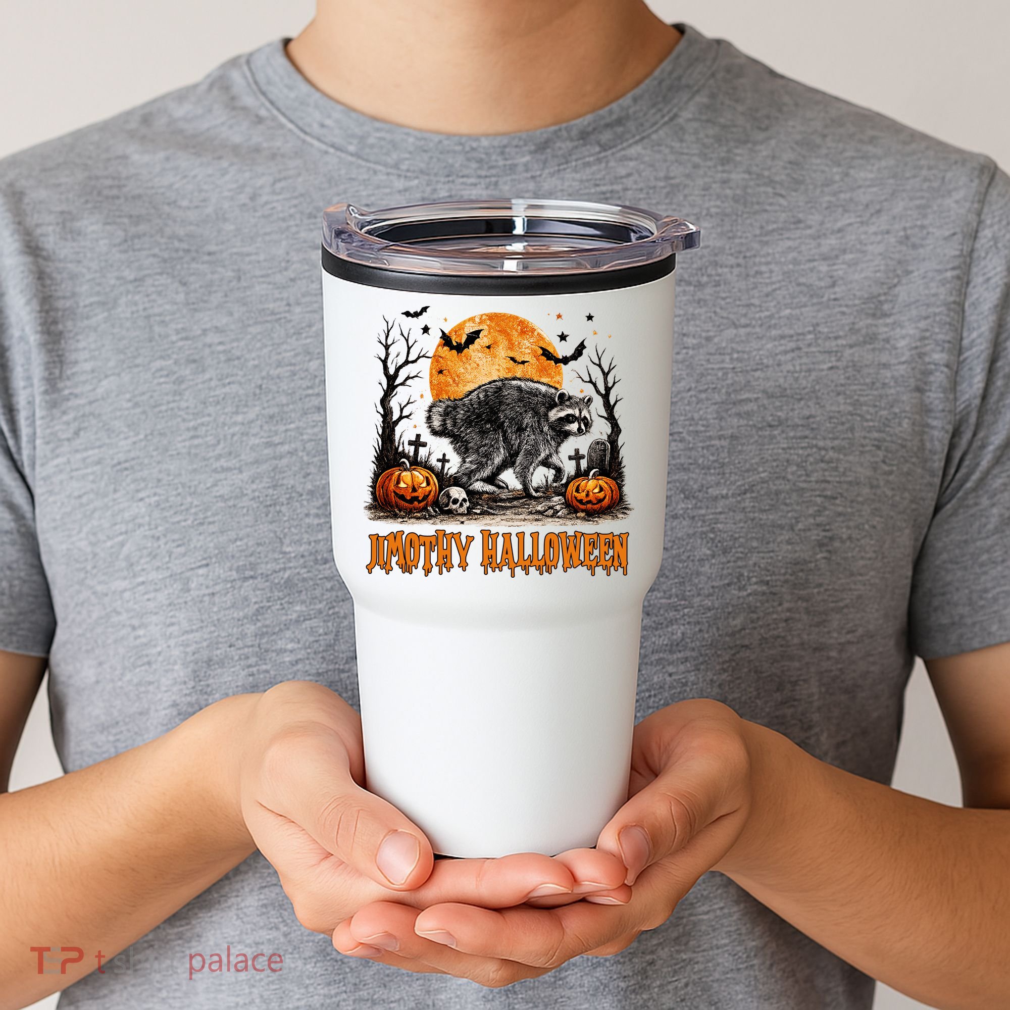 Jimothy Halloween Funny Viral Raccoon Tumbler