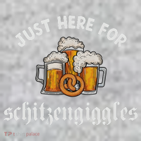 Just Here For Schitzengiggles Oktoberfest Drinking Team The Baniff Cuffed Pom Beanie thumb 2
