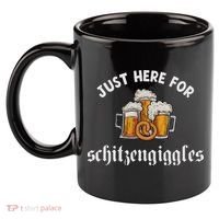 Just Here For Schitzengiggles Oktoberfest Drinking Team 11oz C Handle Ceramic Mug thumb 2
