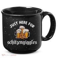 Just Here For Schitzengiggles Oktoberfest Drinking Team 15oz Campfire Ceramic Mug thumb 0