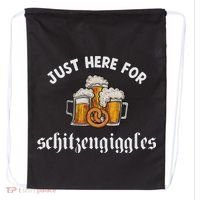 Just Here For Schitzengiggles Oktoberfest Drinking Team Drawstring Bag thumb 0