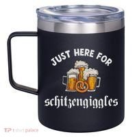 Just Here For Schitzengiggles Oktoberfest Drinking Team 12oz Stainless Steel Coffee Mug thumb 2