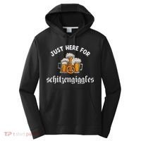 Just Here For Schitzengiggles Oktoberfest Drinking Team Performance Fleece Hoodie thumb 0