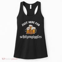 Just Here For Schitzengiggles Oktoberfest Drinking Team Women's Tank Top thumb 0