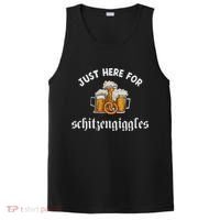 Just Here For Schitzengiggles Oktoberfest Drinking Team PosiCharge Competitor Tank thumb 0