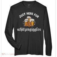 Just Here For Schitzengiggles Oktoberfest Drinking Team Zone Performance Long-Sleeve T-Shirt thumb 0