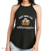 Just Here For Schitzengiggles Oktoberfest Drinking Team Women's Perfect Tri Rocker Tank thumb 2