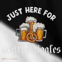 Just Here For Schitzengiggles Oktoberfest Drinking Team Toddler Fine Jersey T-Shirt thumb 2