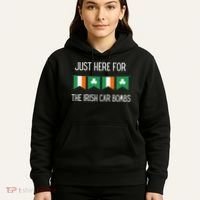 Just Here For the Irish Car Bombs St Patrick's Day Hoodie thumb 5