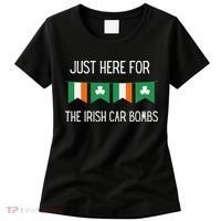 Just Here For the Irish Car Bombs St Patrick's Day Women's T-Shirt thumb 0