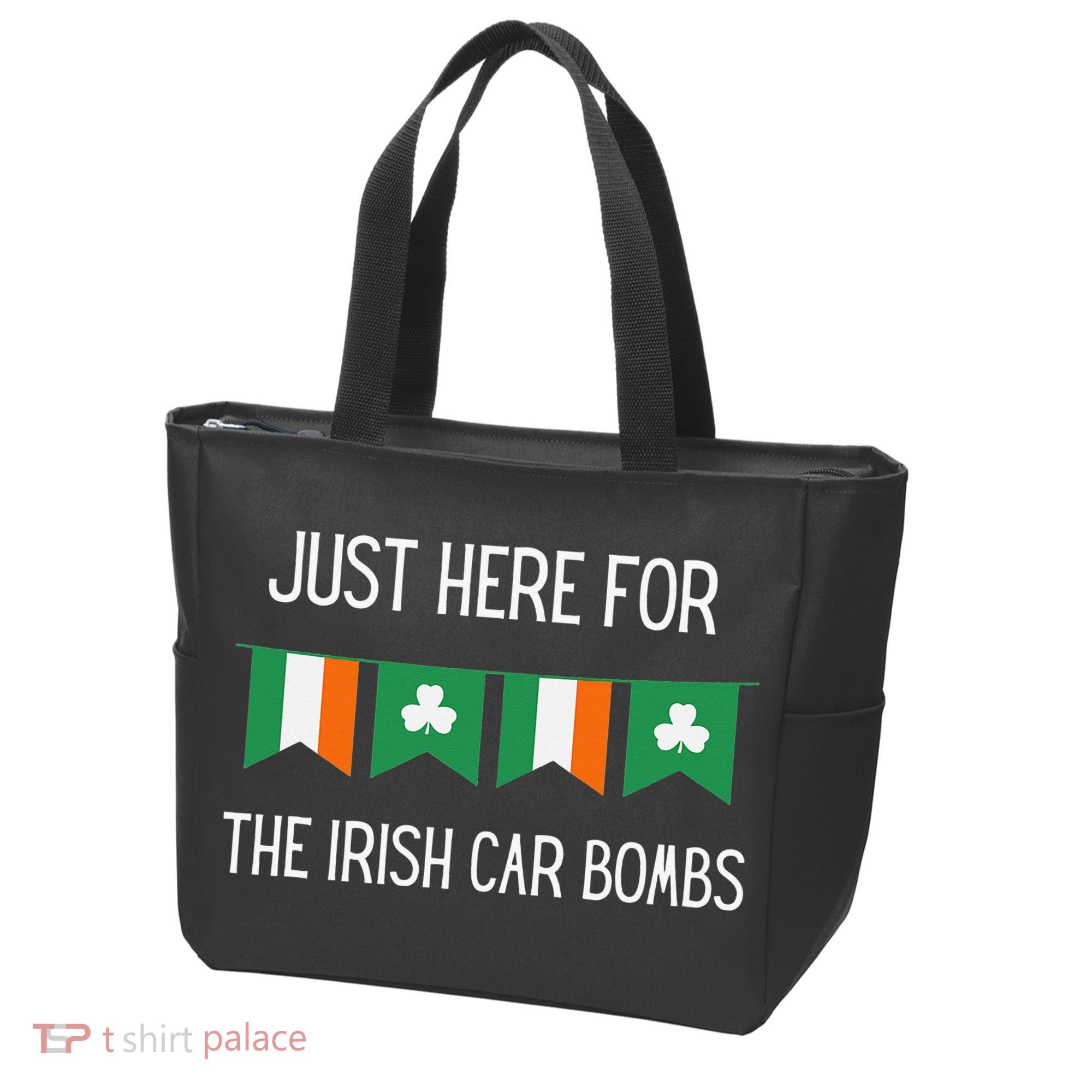Just Here For the Irish Car Bombs St Patrick's Day Tote Bag