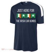 Just Here For the Irish Car Bombs St Patrick's Day Soccer Jersey thumb 2