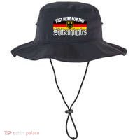 Just Here For The Shitzengiggles Oktoberfest Bucket Hat thumb 0