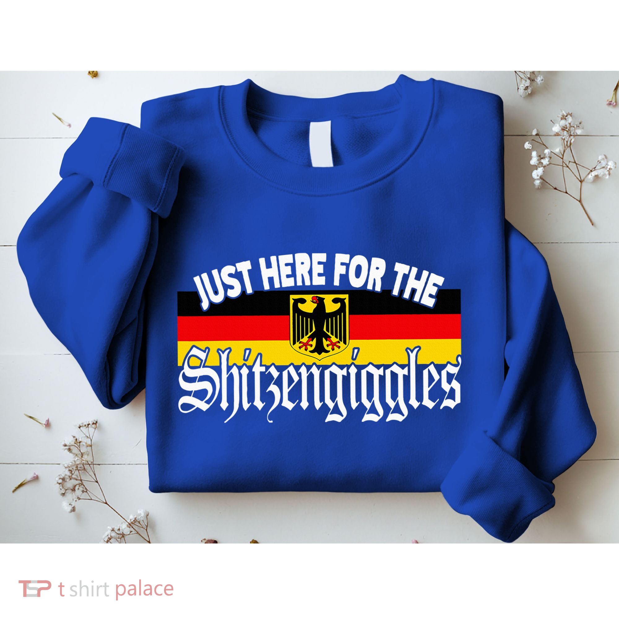Just Here For The Shitzengiggles Oktoberfest Sweatshirt