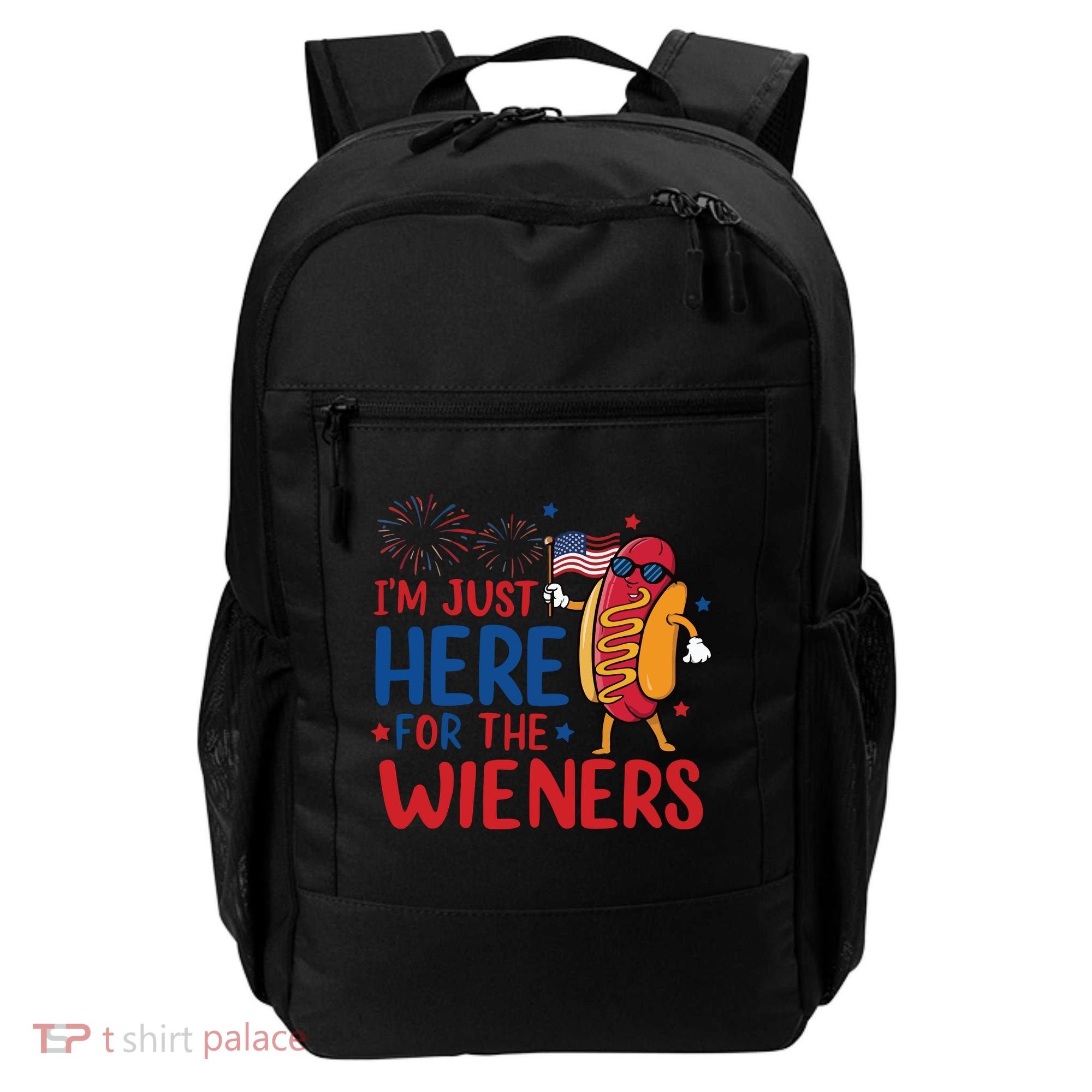 Just Here For The Wieners Backpack