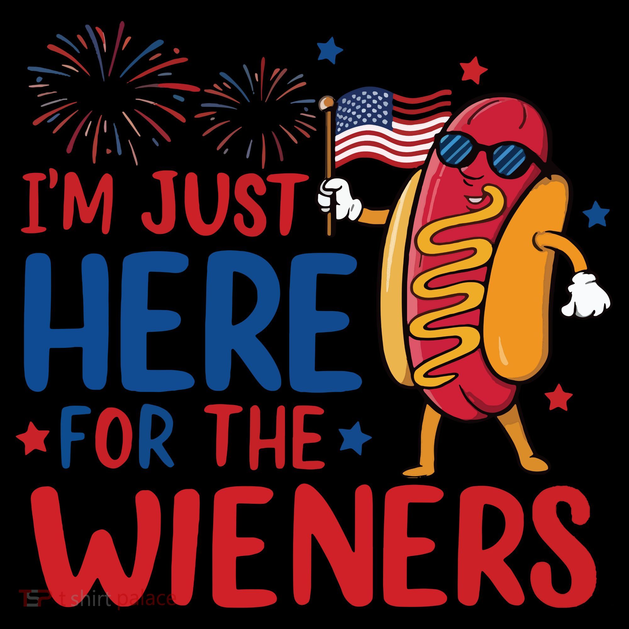 Just Here For The Wieners Women's Hoodie