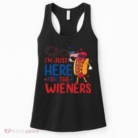 Just Here For The Wieners Women's Tank Top thumb 0
