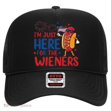 Just Here For The Wieners Hat