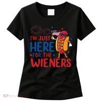 Just Here For The Wieners Women's T-Shirt thumb 0