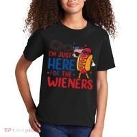 Just Here For The Wieners Kids T-Shirt thumb 2