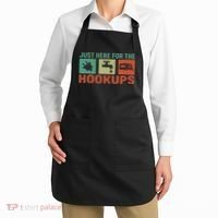 Just Here For The Hookups Motorhome Camping Rv Apron thumb 2