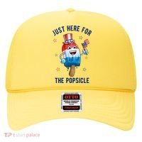 Just Here For The Popsicle 4th Of July Funny Festive Hat thumb 0