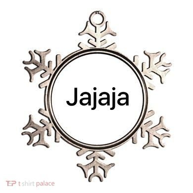 Jajaja Hahaha Funny Laughing In Spanish Mexico Spain Design Ornament