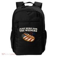 Just Here For The Wieners 4th Of July Backpack thumb 0