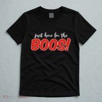Just Here For The Boos Funny Halloween T-Shirt thumb 5