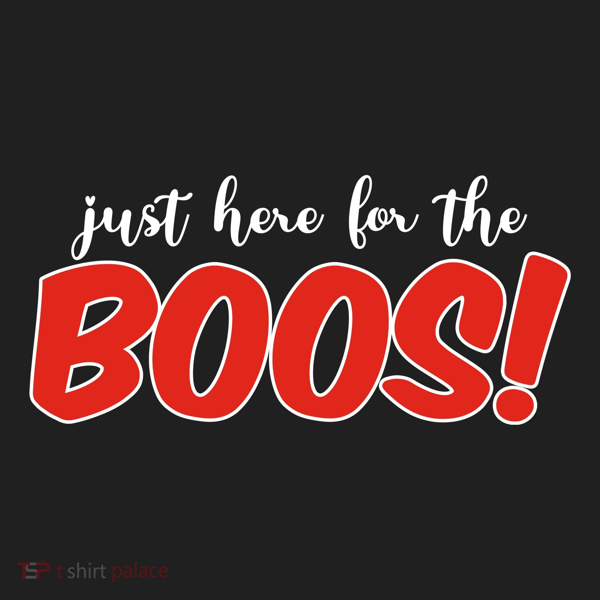 Just Here For The Boos Funny Halloween Beanie