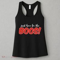 Just Here For The Boos Funny Halloween Women's Tank Top thumb 3