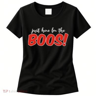 Just Here For The Boos Funny Halloween Women's T-Shirt