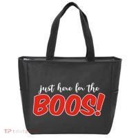 Just Here For The Boos Funny Halloween Tote Bag thumb 0