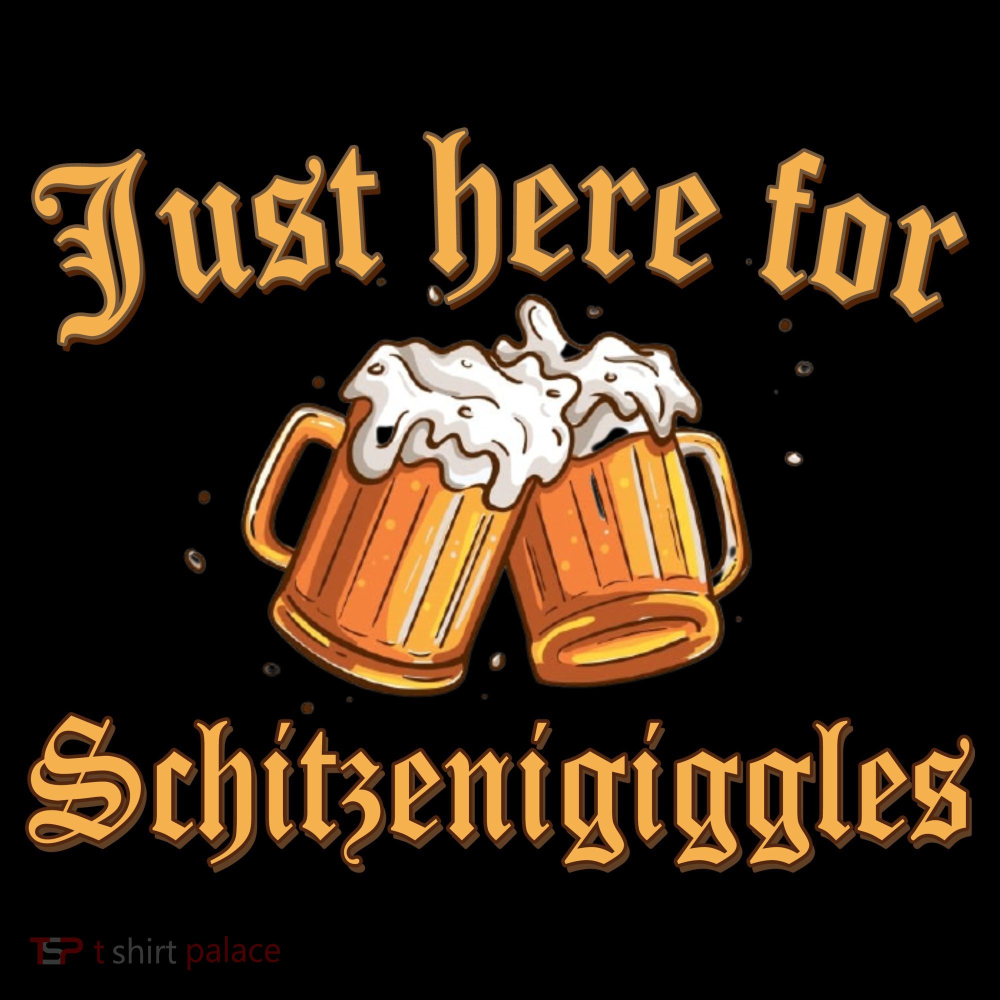 Just Here For Schitzengiggles Funny Oktoberfest Women's Hoodie