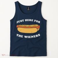 I'm Just Here For The Wieners 4th Of July Shirts Tank Top thumb 2