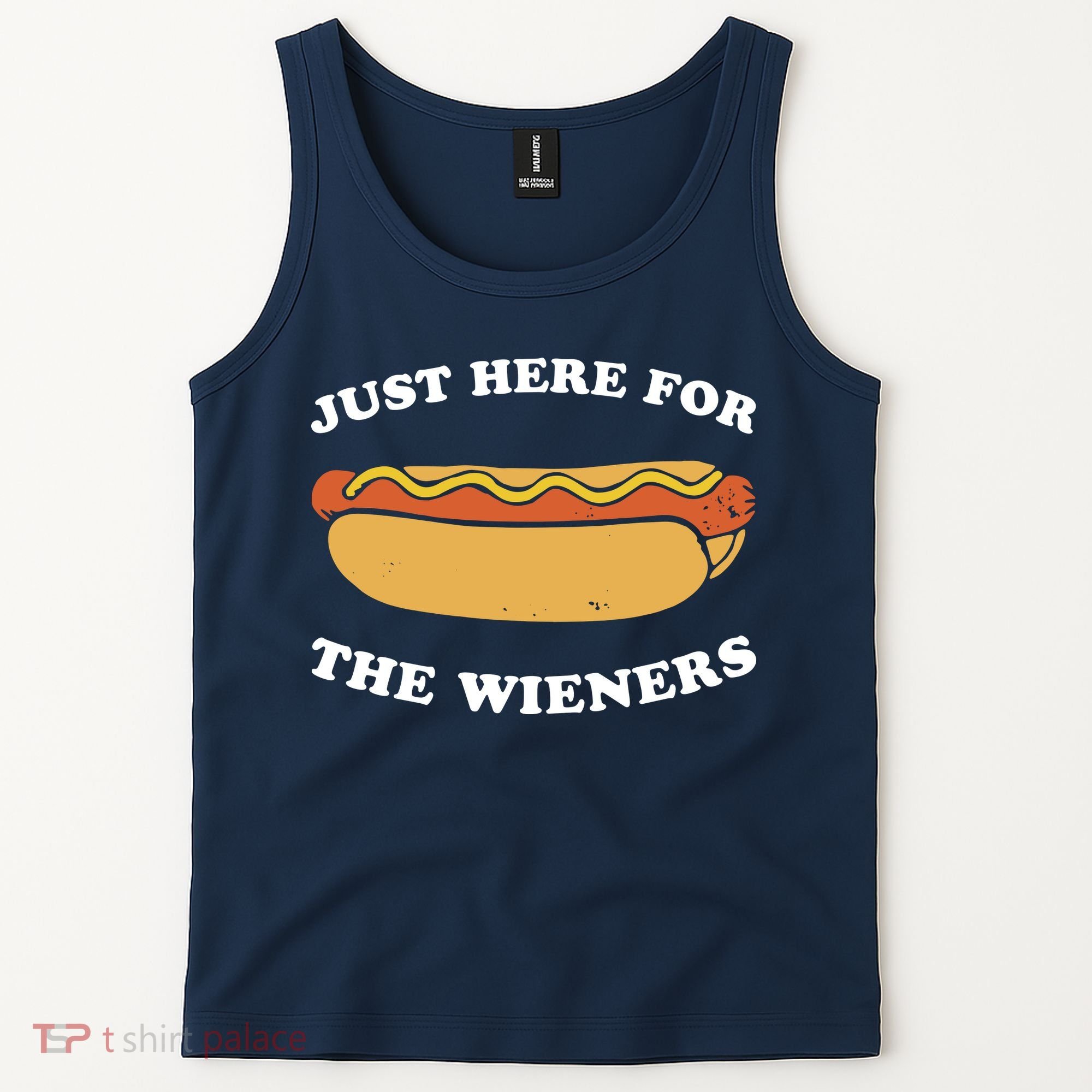 I'm Just Here For The Wieners 4th Of July Shirts Tank Top