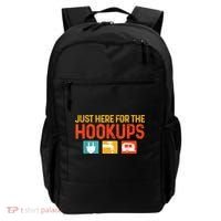 Just Here For The Hookups Motorhome Camping Rv Backpack thumb 0
